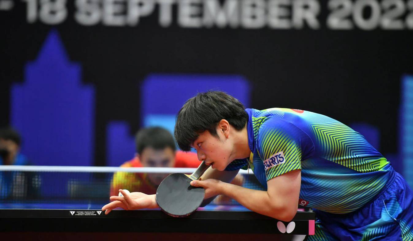 中日男乒再造经典之战,严升3比2翻盘宇田幸矢,梁俨苎刘夜泊过关_选手