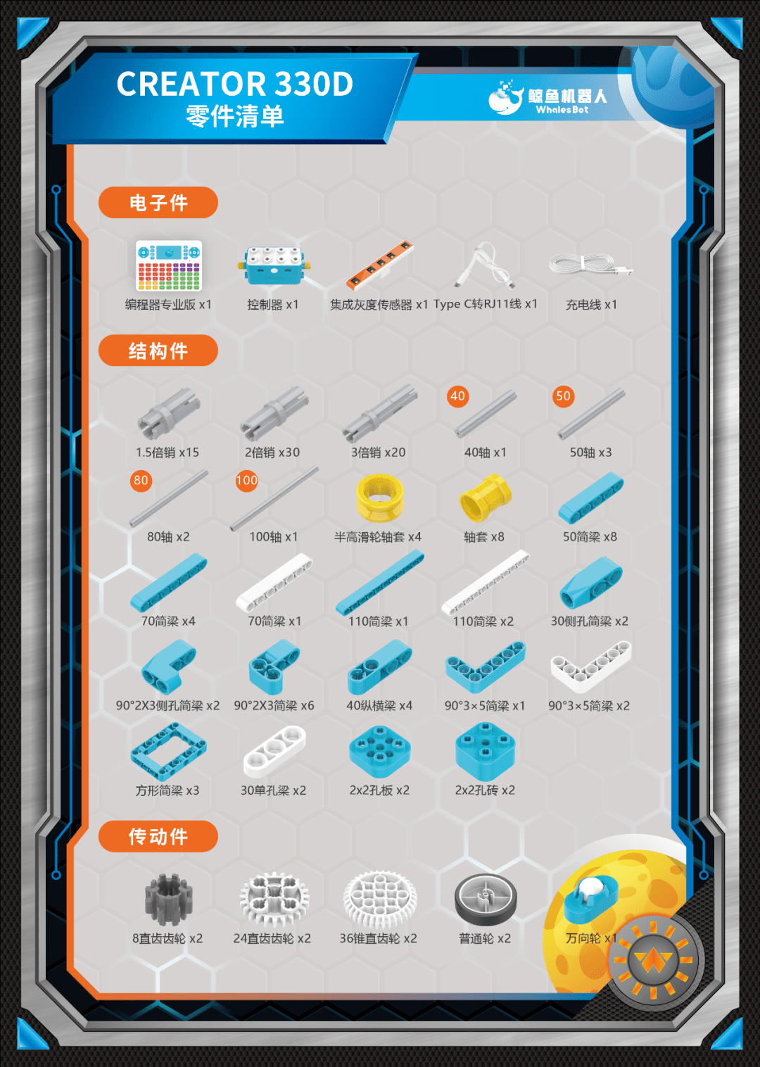 鲸鱼机器人流程图编程图片