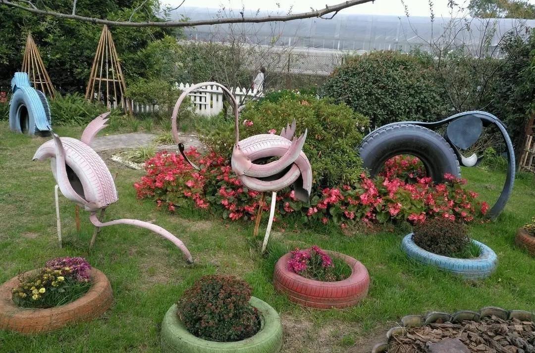 创意轮胎造型花坛创意轮胎造型花坛创意轮胎造型花坛创意轮胎造型花坛