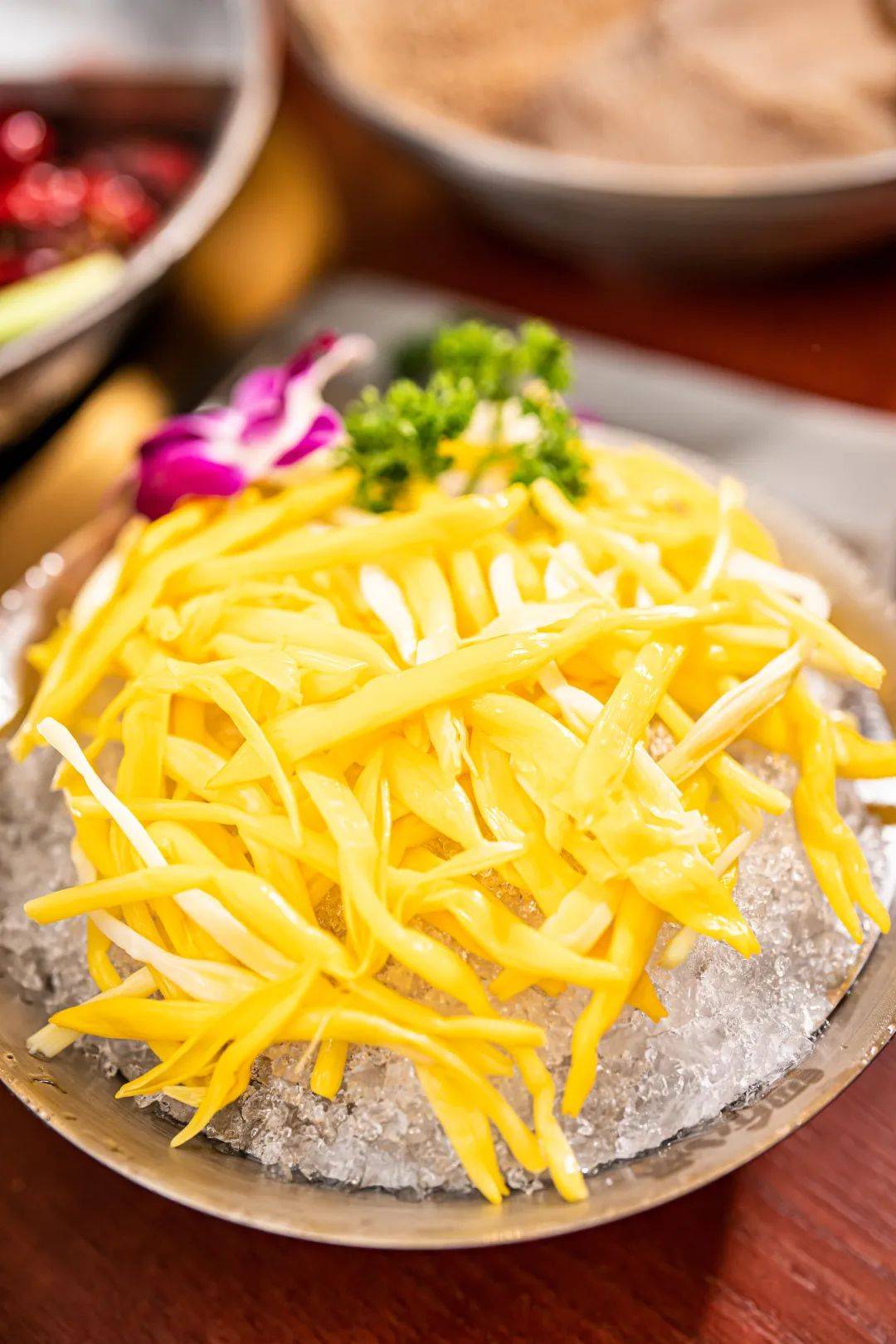 "黄花菜"熟切五花肉,黄花菜,手工武隆苕皮,千丝土豆丝…不管少了谁,都