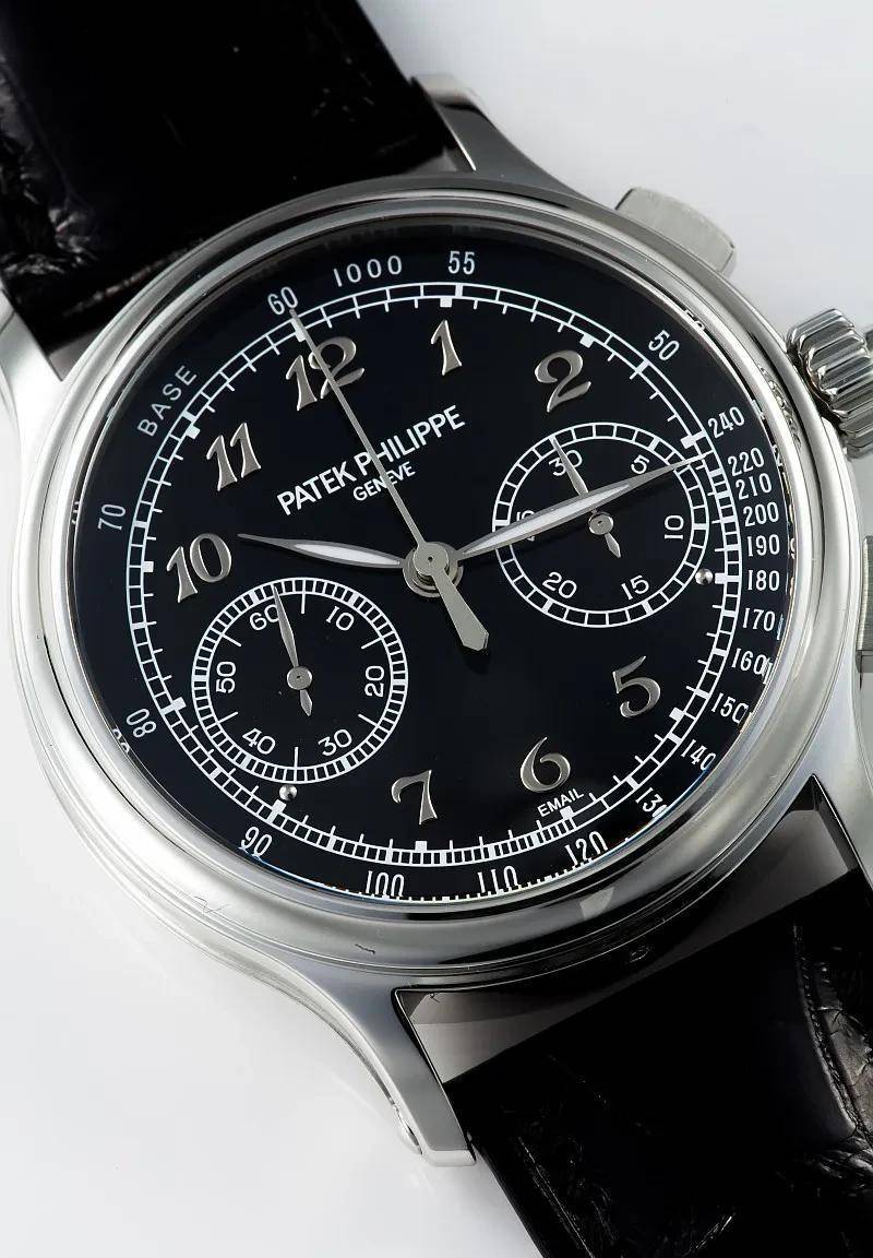 追求真,追求极致:百达翡丽 5370 双秒追针计时码表_秒针_齿轮_功能