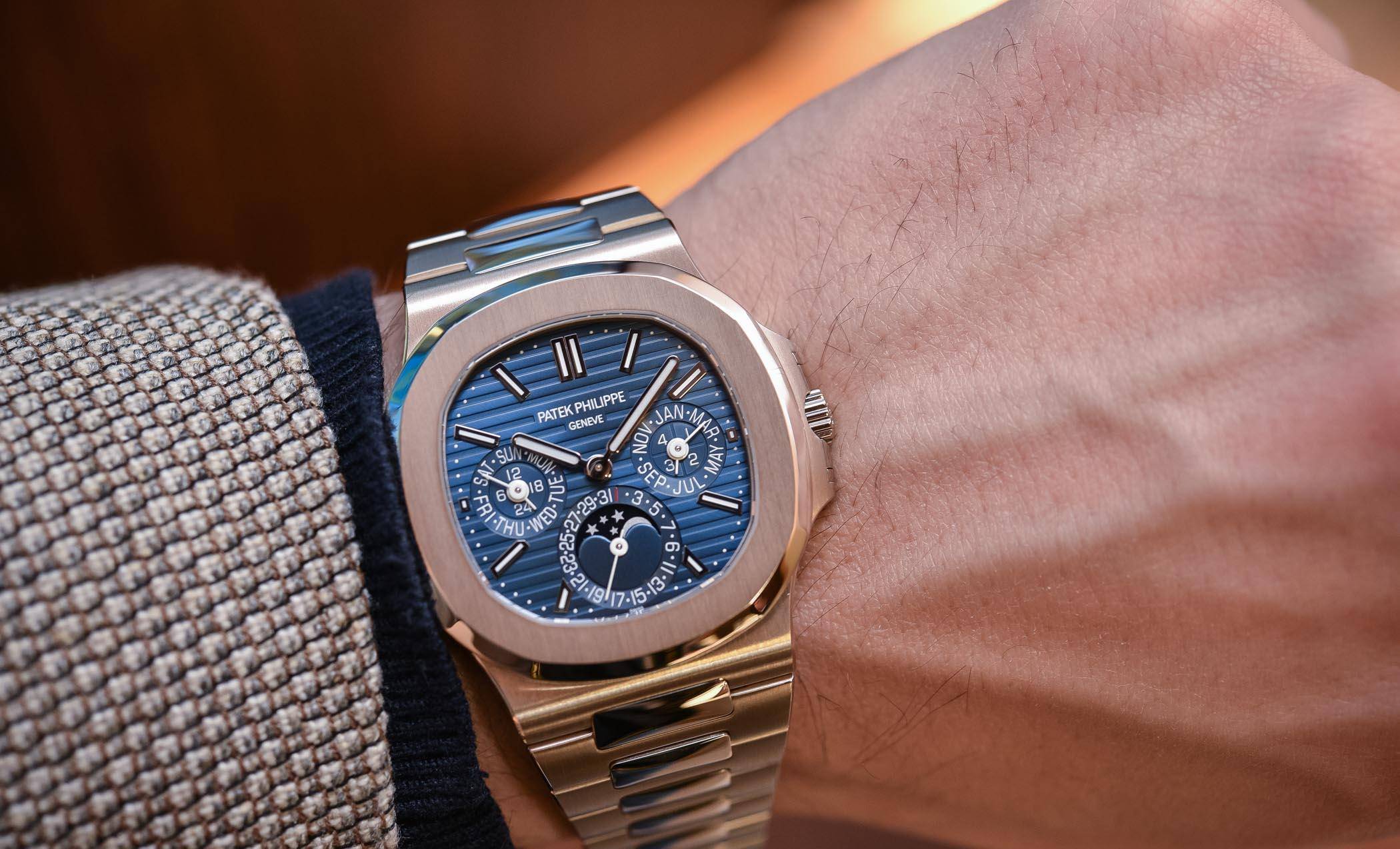 百达翡丽 nautilus 万年历 5740g_日期_手表_功能