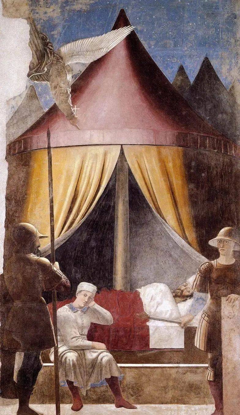 弗兰切斯卡《君士坦丁之梦》.