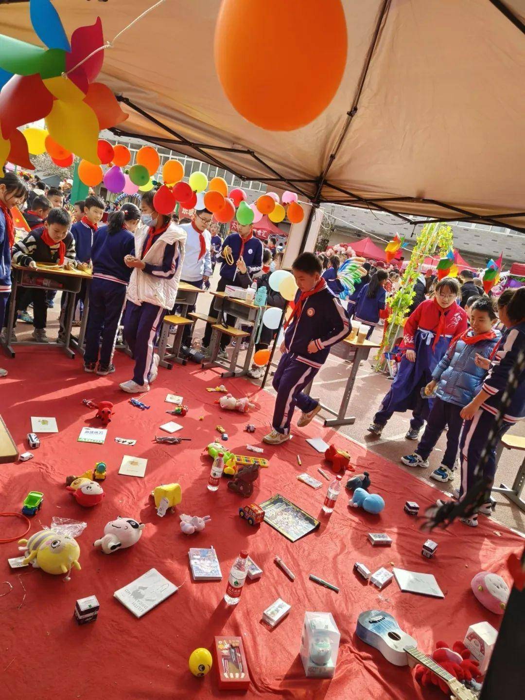 琳琅满目,接续传承,济南市博文小学举办第三届传统文化民俗节_游戏