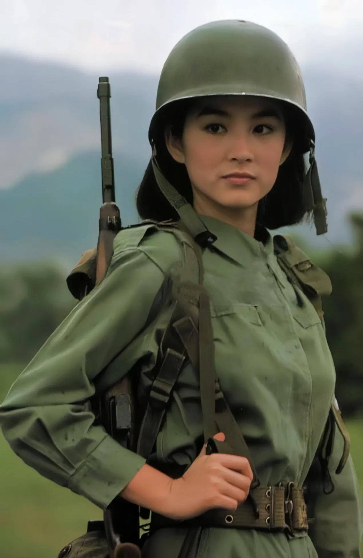 再看林青霞电影《中国女兵》