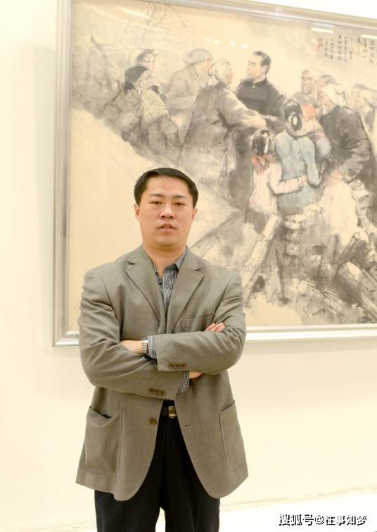兰晓龙||当代著名军旅画家_国画_全国_作品