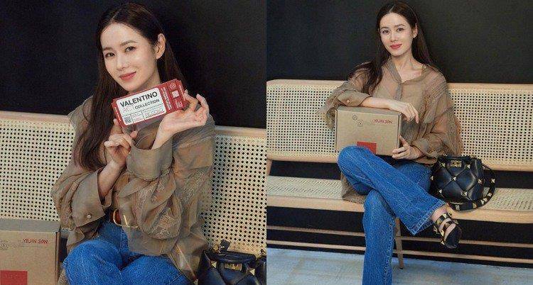 孙艺珍成valentino代言人,霸气宛如尹世理再现_关晓彤_开心_女性