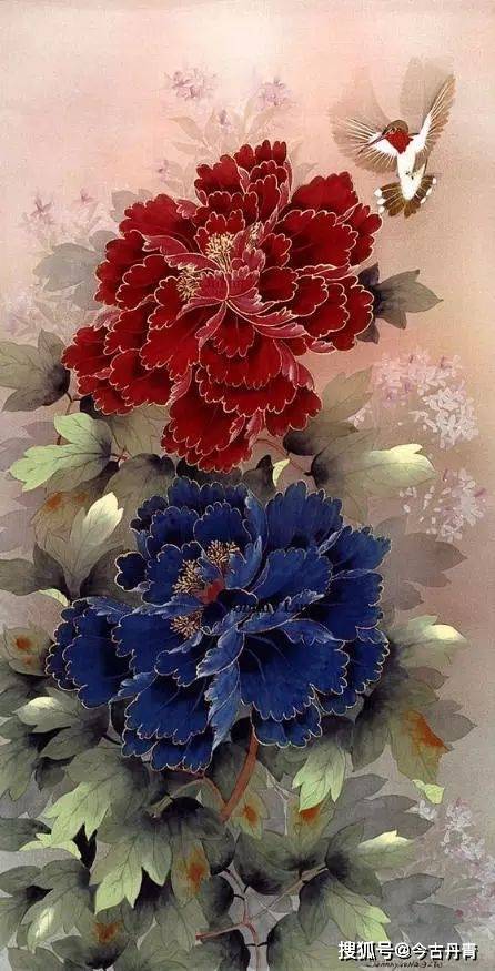 花开富贵 花开富贵送吉祥，名家画牡丹，雍容华贵，群芳争艳！_搜狐网