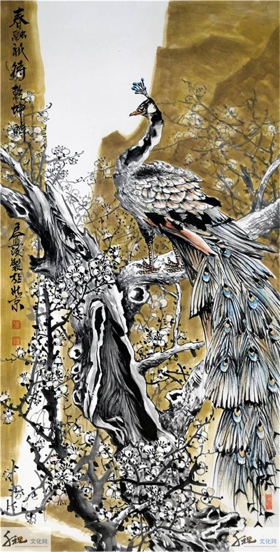 当今画界不可多得的写意花鸟大家 品格高华——戴启发_艺术_作品