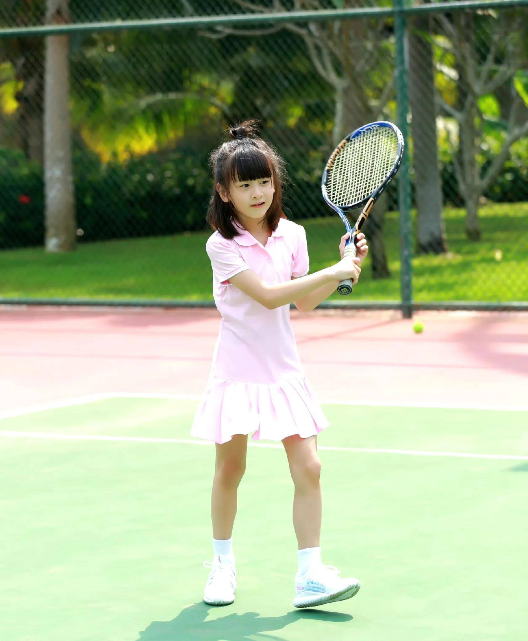 森碟网坛首秀止步次轮,田亮还要培养女儿走职业网球吗?