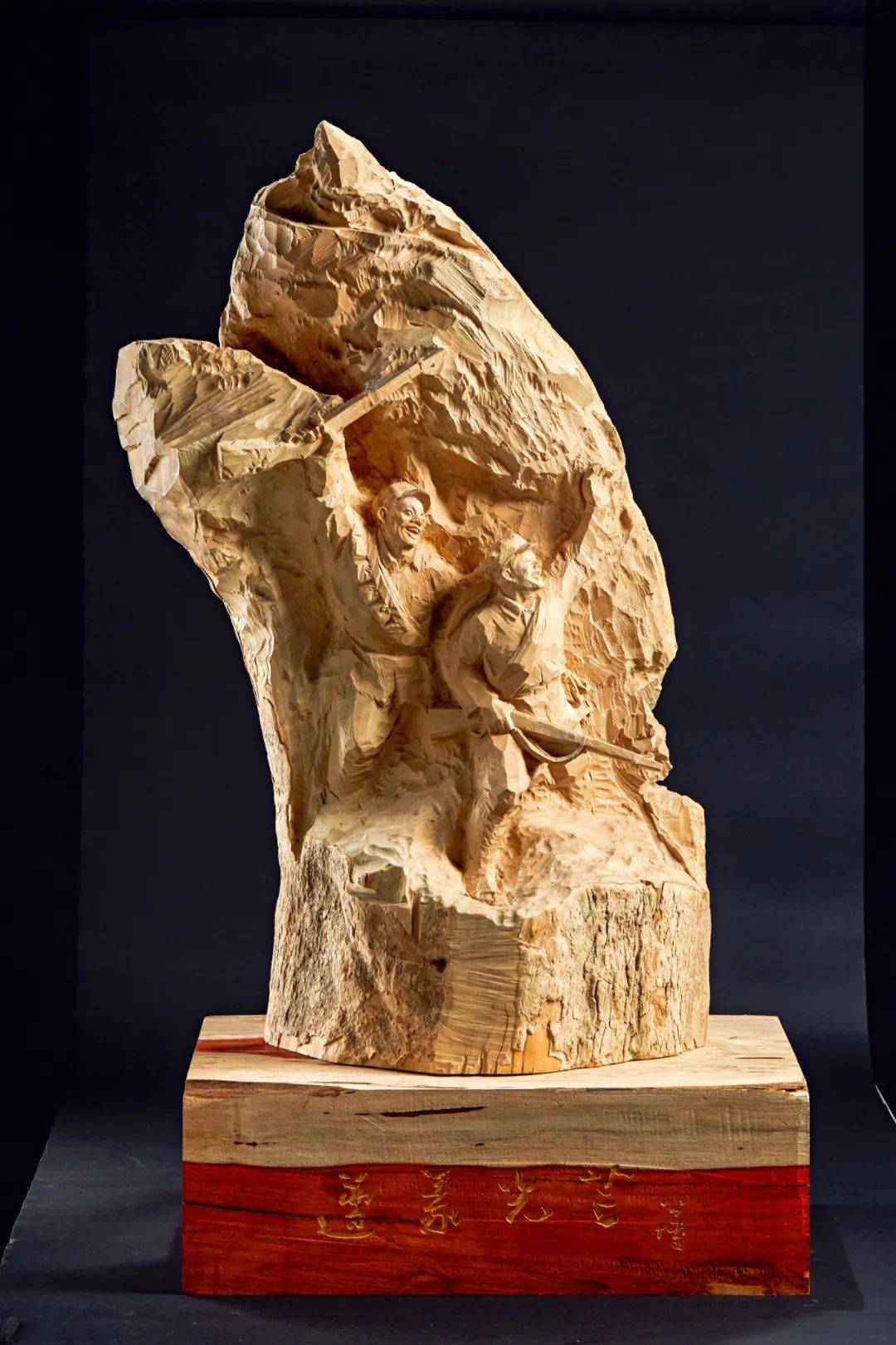 命运与共|高公博百国之木雕刻艺术展即将开幕_黄杨_中国_作品