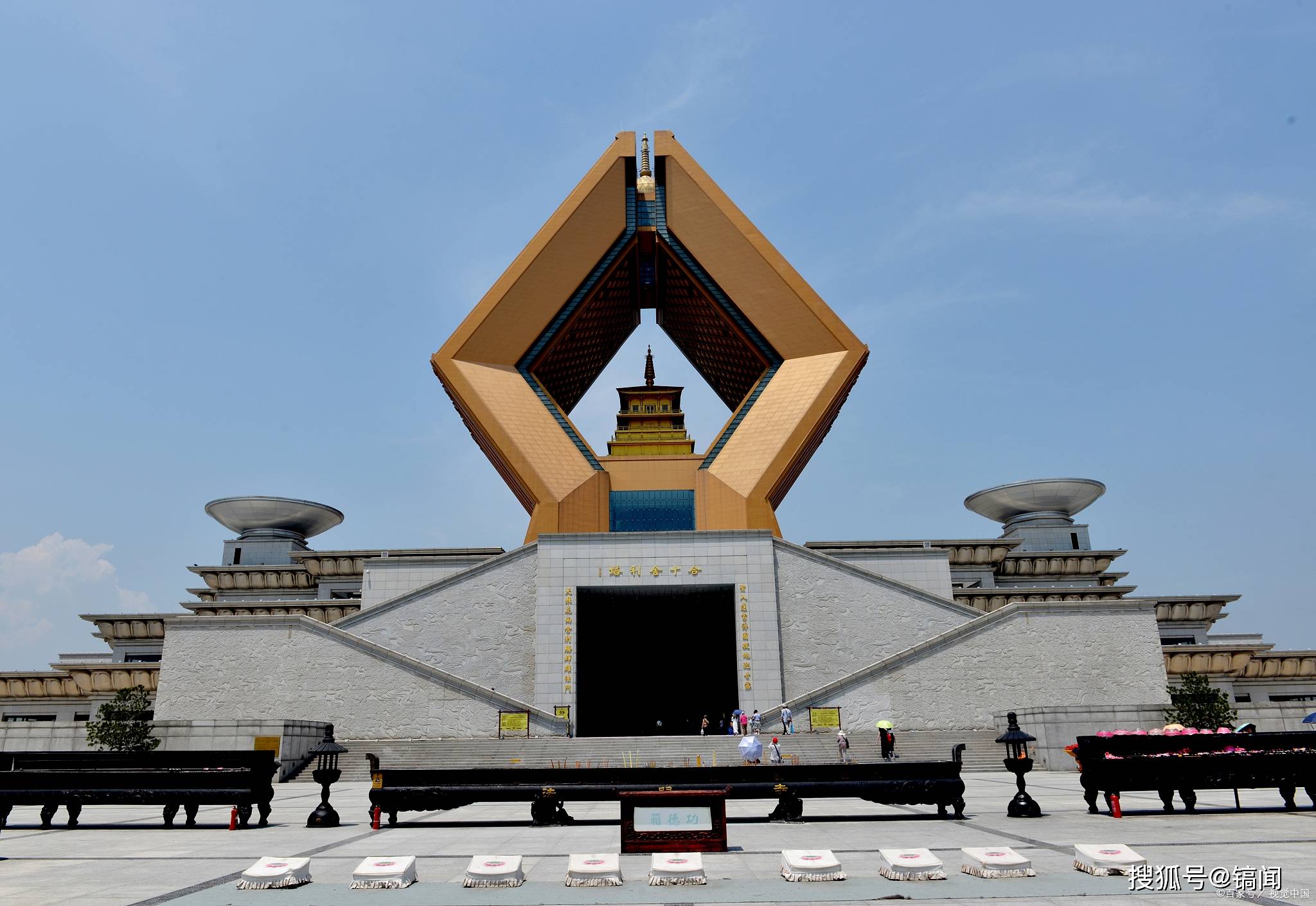 宝鸡法门寺:唐代建筑艺术的代表之一_石窟_佛教_中国