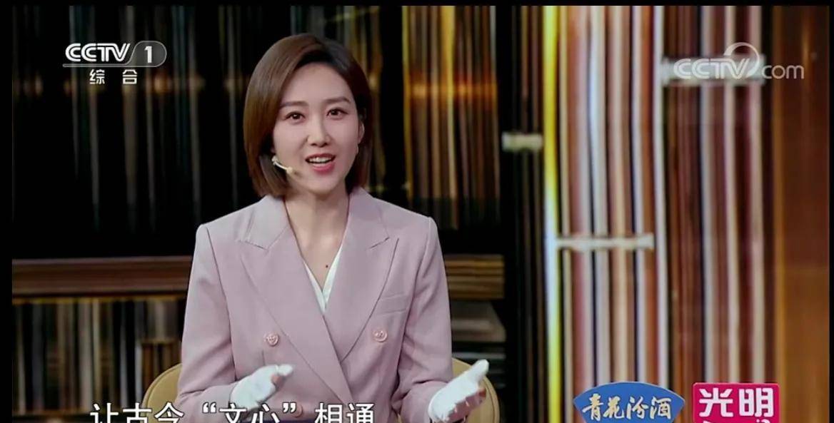 我觉得央视选择王嘉宁来主持《典籍里的中国》节目是很有先见之明的.