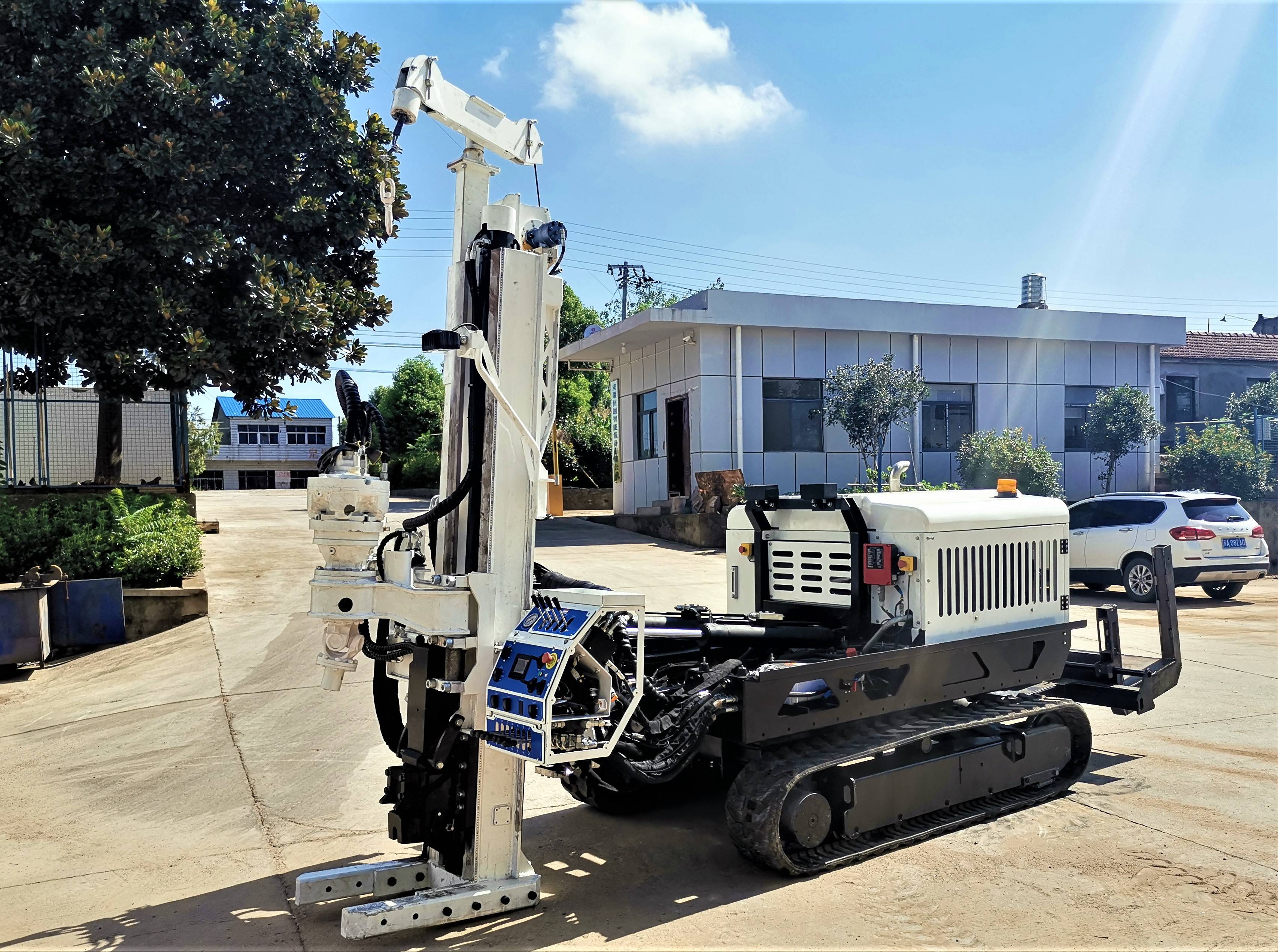 土壤取样神器—直推式土壤取样钻机_施工_工作_设备