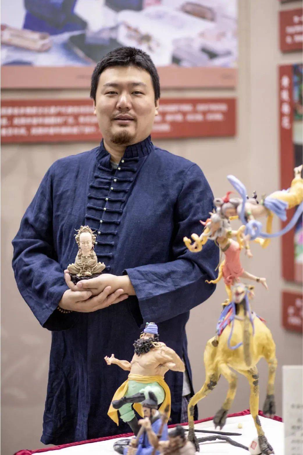 让"面人"走向潮流走近 80后匠人张倍源了解他和面塑的故事_文化_作品