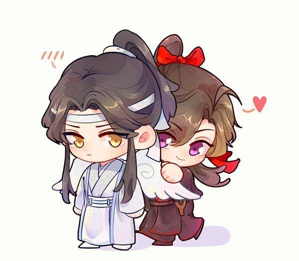 魔道祖师头像情侣图片