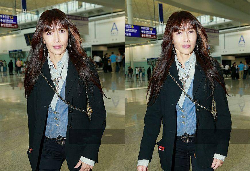 工藤静香52岁枯瘦也惊艳:长裙 牛仔裤不离身,打扮高雅太迷人_风格