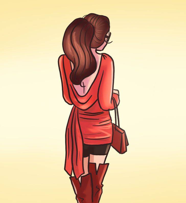 当他们转身时,哪个女孩最有吸引力?