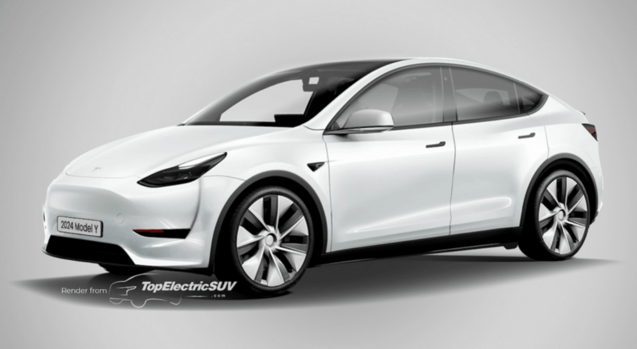 改款特斯拉model y曝光!推七座车,现款有望再降价?_搜狐汽车_搜狐网