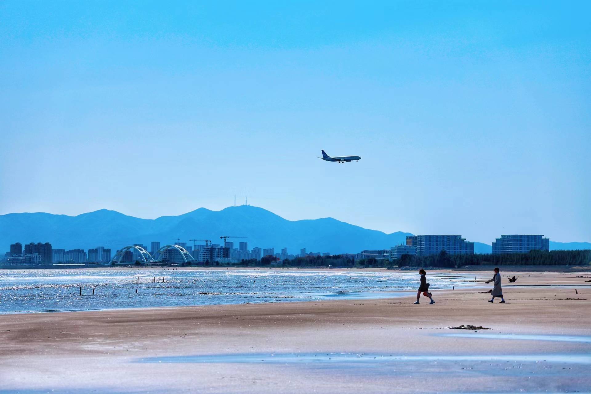 长乐漳港海边图片