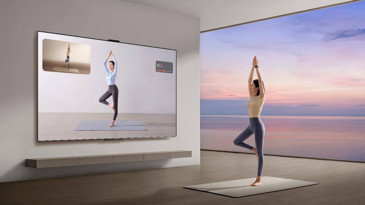 华为智慧屏s3 pro树立行业智慧标杆_健身_电视_用户