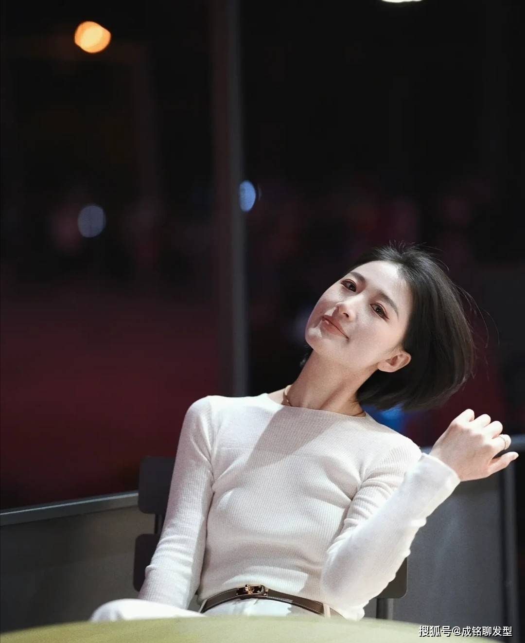 女人不管多大年纪一定要剪一次露耳短发大气利落又有高级感