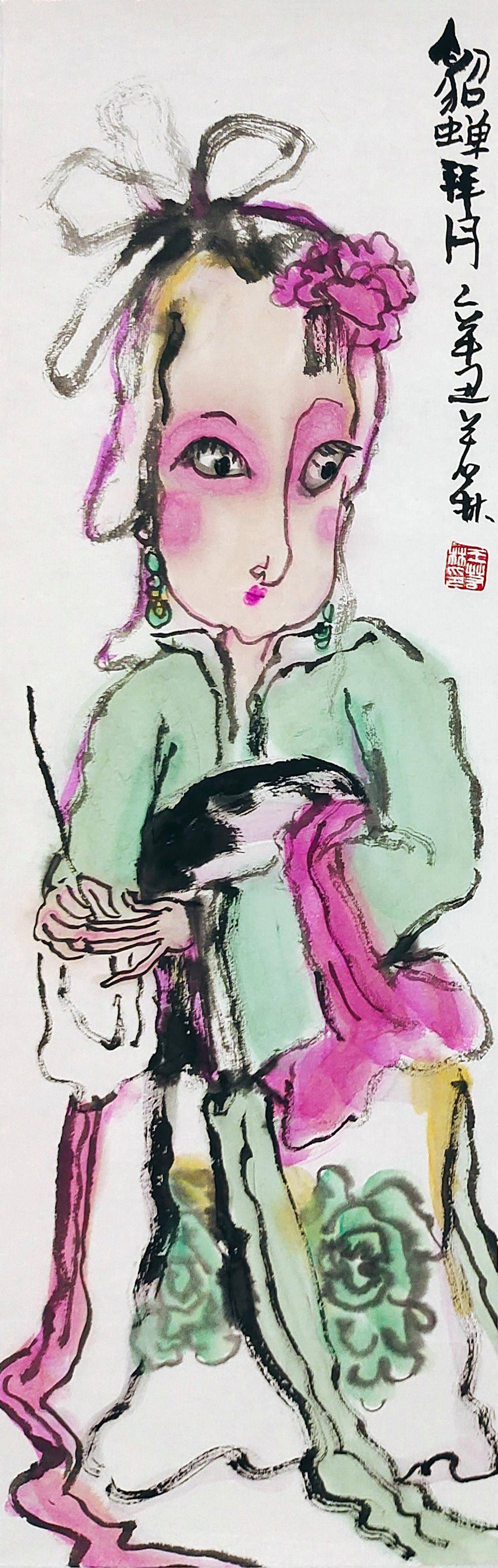 作家作品 若林茂佳 晩秋の信濃路 肉筆 油彩 絵画 価値あり 真作保証