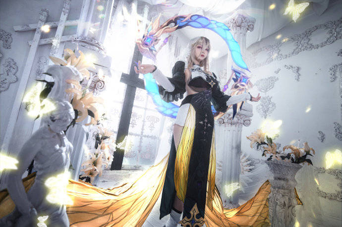 cos:崩坏3阿波尼亚cosplay正片12p-hazelnut_榛子_伊喵_白嫖_部落