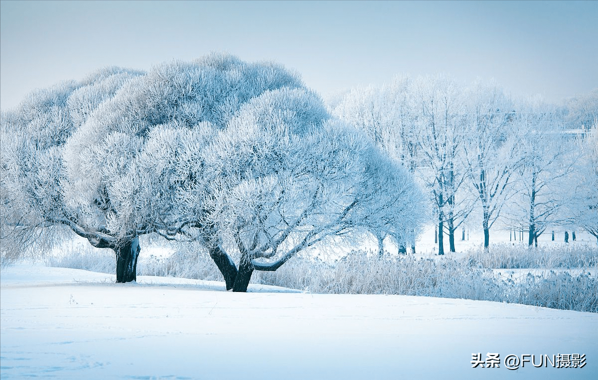 想拍出大气唯美有意境的雪景照片