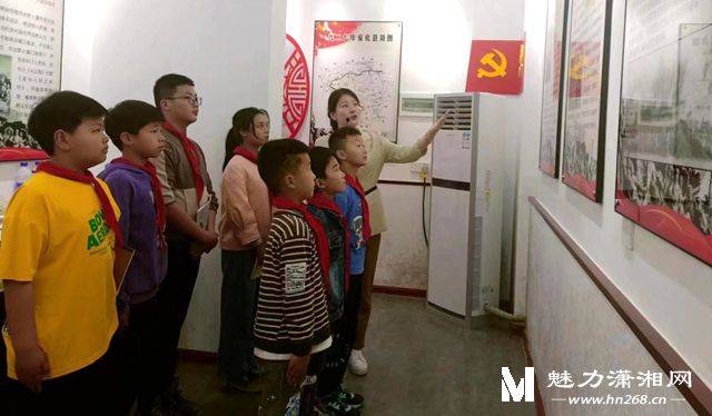 七星街镇中心小学红色思政课课题组前往卢天放纪念馆参观_事迹_康娜