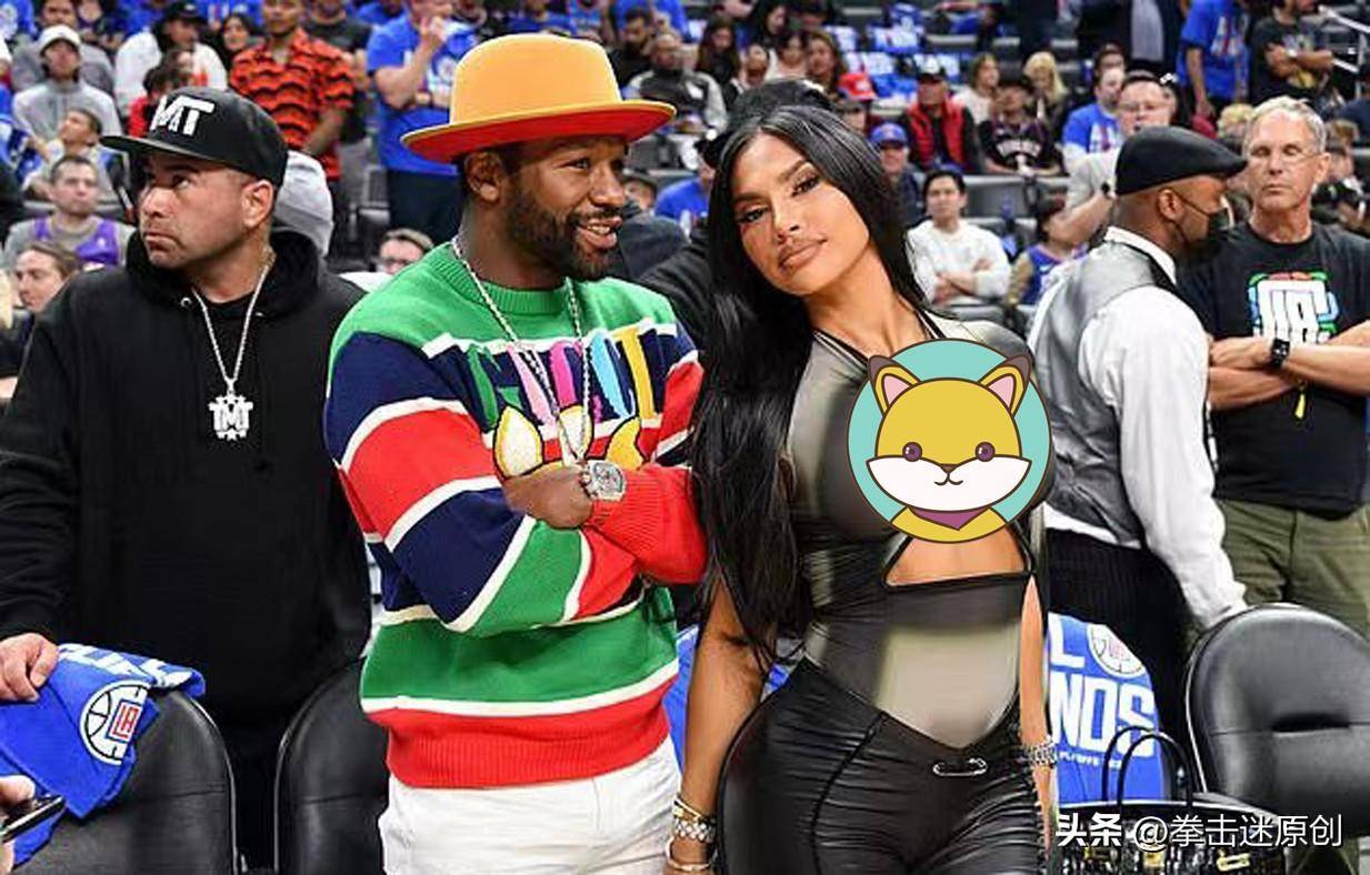 拳王梅威瑟与美艳女友大秀恩爱,两人相差21岁_安娜_莲娜_比赛