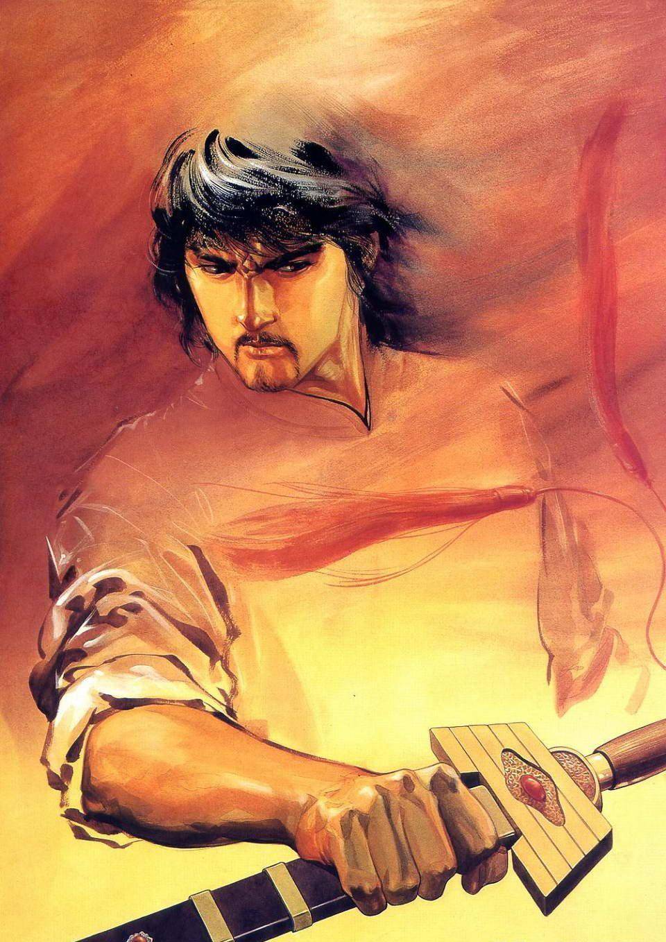 港漫《风云》武林盛名的神兵英雄剑,无名为何将英雄剑赠送给小武_时候