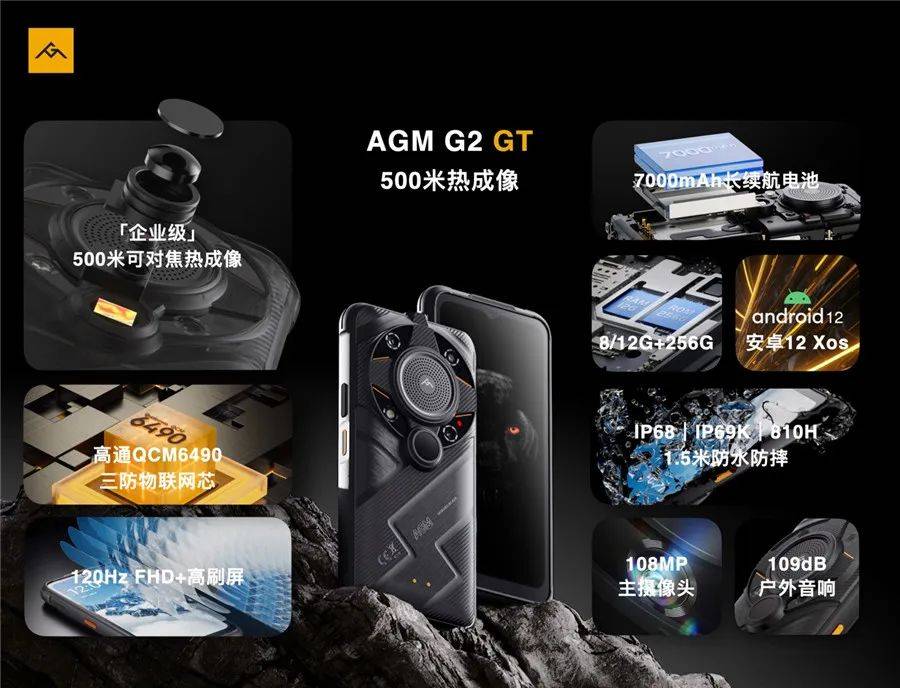 5999元起，AGM G2 GT正式发布，首?00米热成像