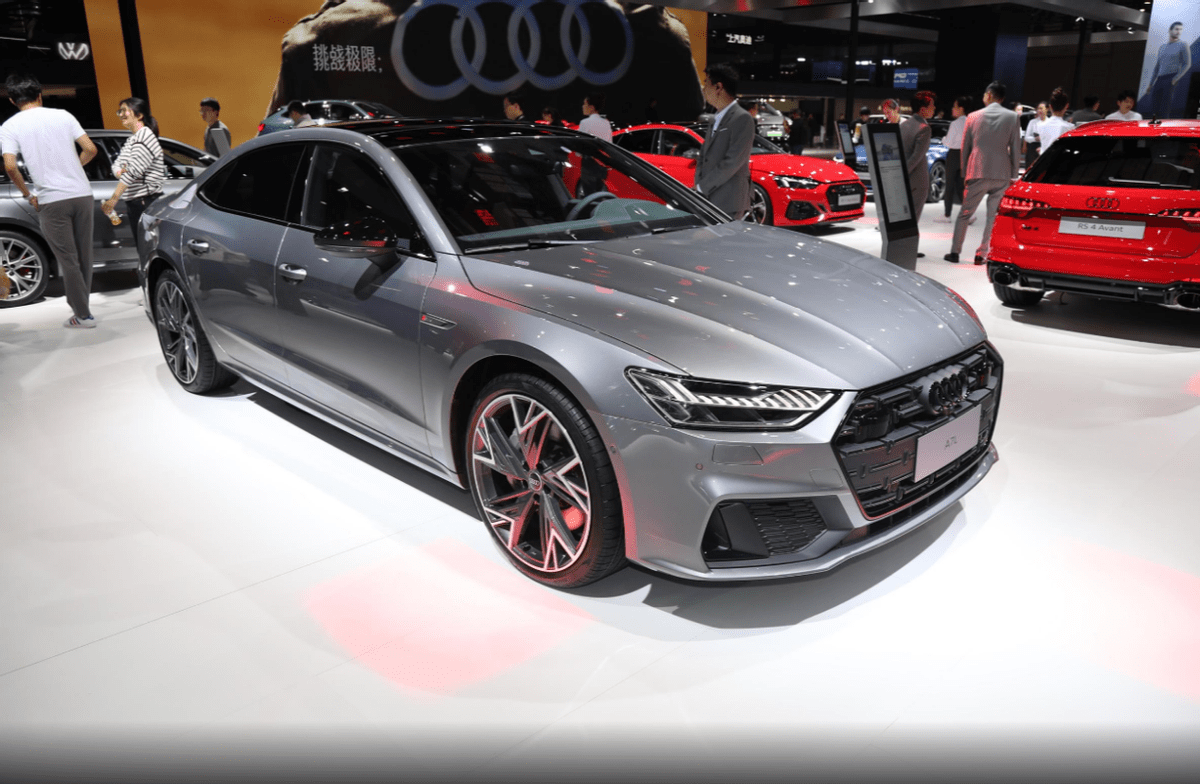 新增个性化选择,23款上汽奥迪a7l正式亮相上海车展_搜狐汽车_搜狐网