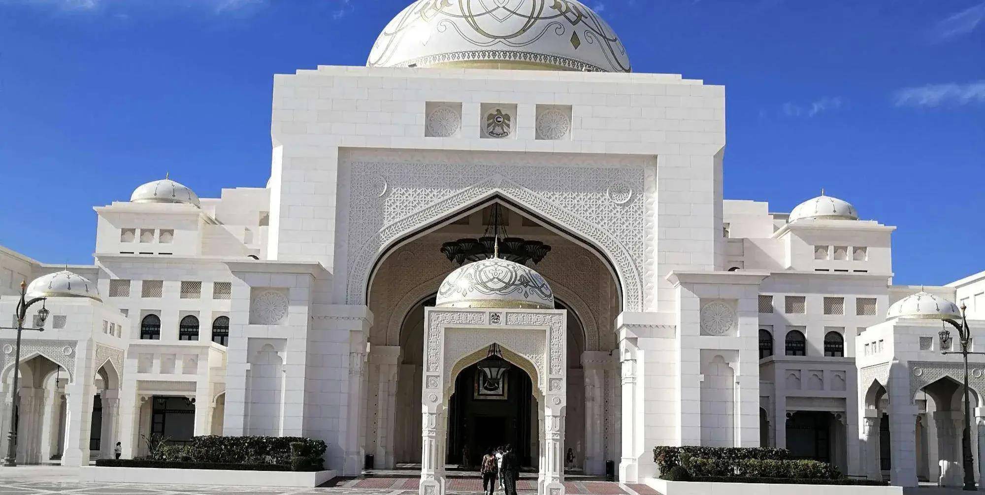 阿联酋总统府阿拉伯文化色彩浓郁,富丽堂皇,漂亮奢华,凸显富豪_精神