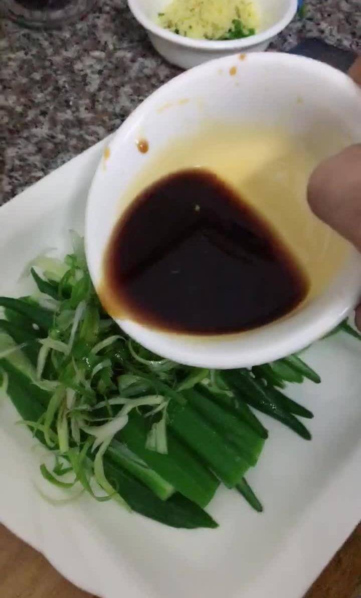 葱油秋葵,清新爽脆葱香浓郁,岭南厨师演绎出的美味_食用油_黏液_根部