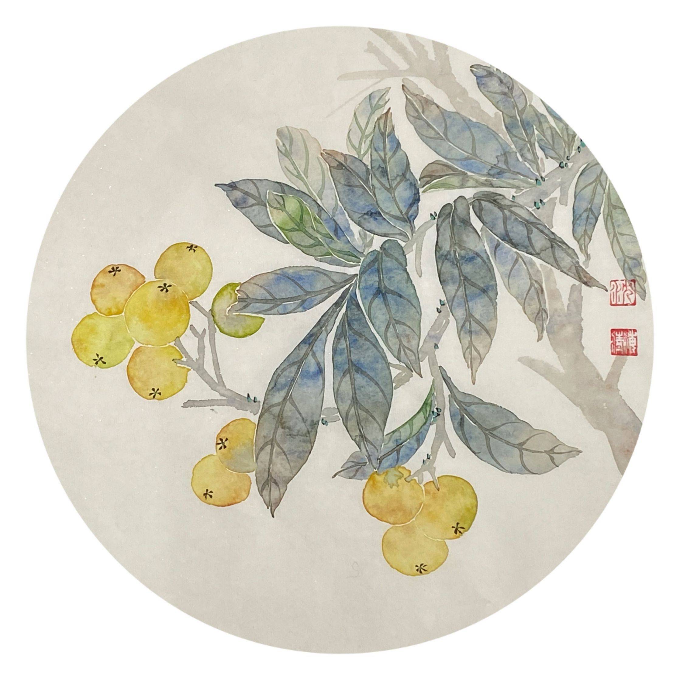 技以精微而出神 画以清逸而达韵——记工笔画艺术家沈海清_先生_作品