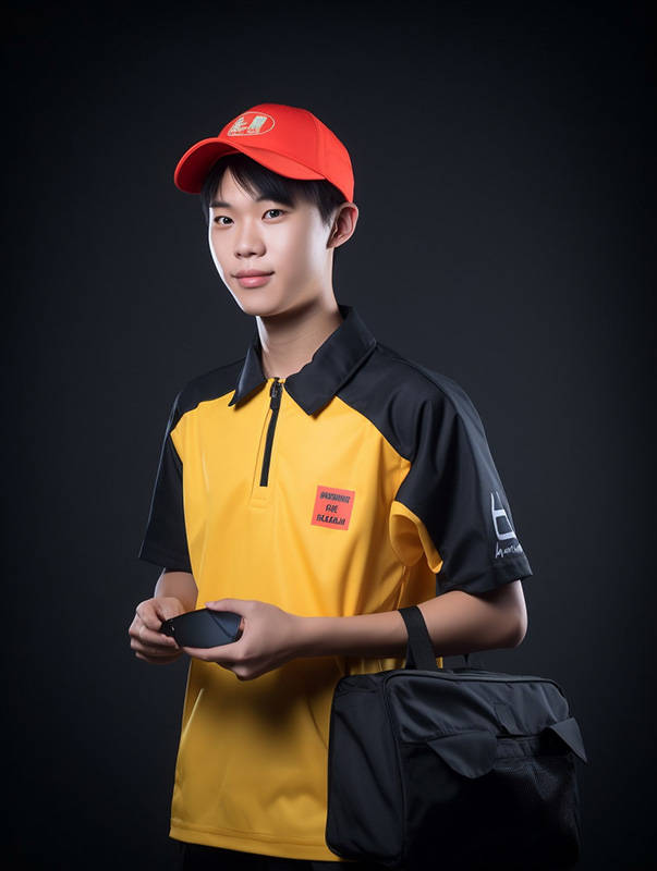 夏季快递员服装通常采用轻便,透气,吸汗等材质,以便让快递员在高温