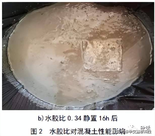 中交路桥浅谈高大墩身混凝土滞后泌水改进措施研究_水泥_时间_含量