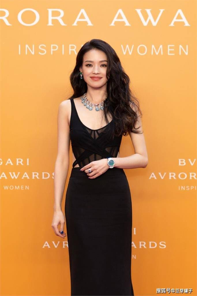 舒淇穿薄纱透视马甲,艳压群芳!