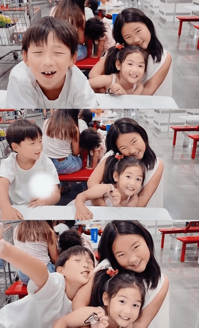 二婚老公对继子继女视如己出,俩女儿颜值差距大_刁磊_孩子_七宝