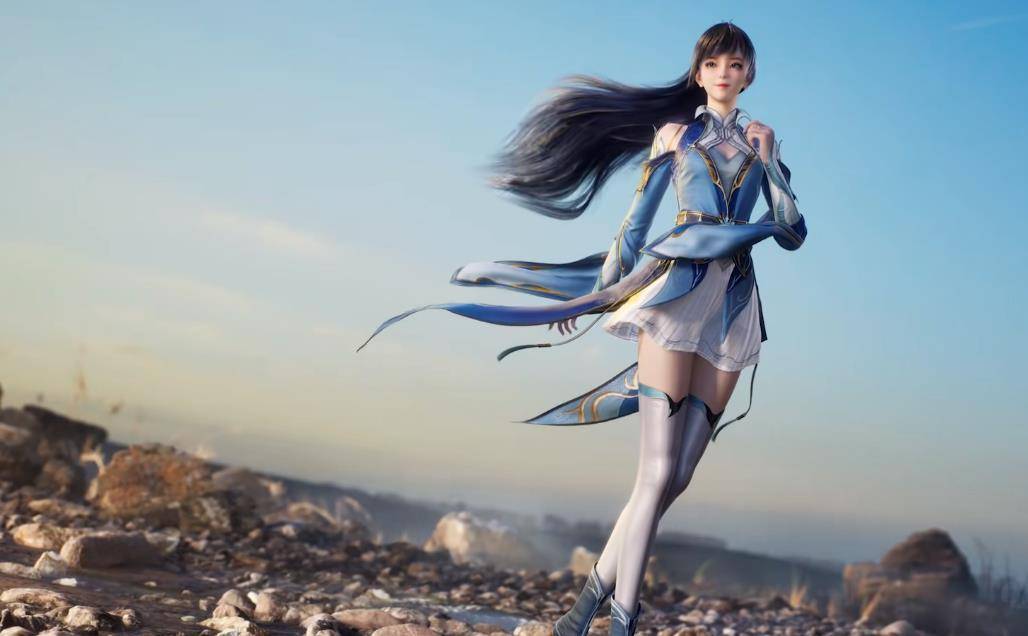 斗罗,唐雅建模撞脸蓝灵娥?