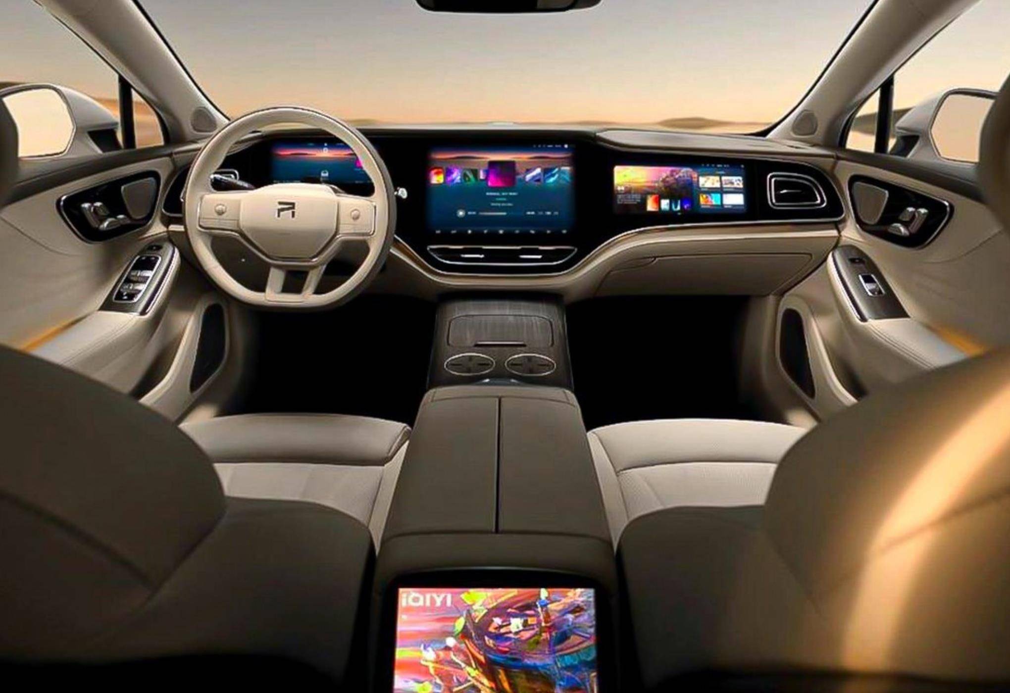 中大型豪华纯电轿车飞凡f7上市了,拥有极智舒享的巴赫座舱_搜狐汽车
