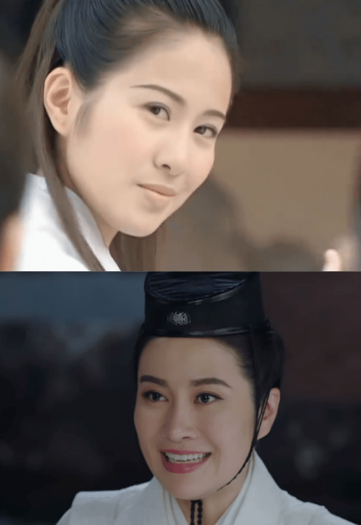 而当她再度扮上男装,整个人就是圆润十足,完全没有了当年上官海棠的