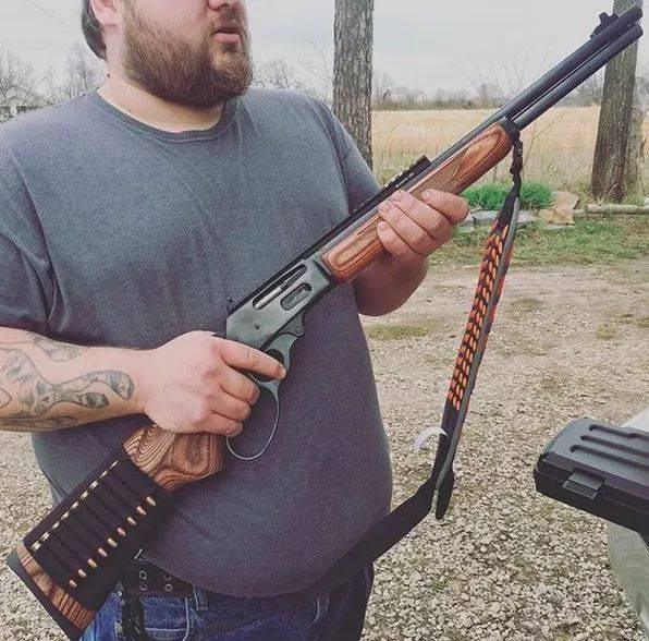 西部老牛仔"45-70杠杆式步枪"_武器_爱好者_韵味