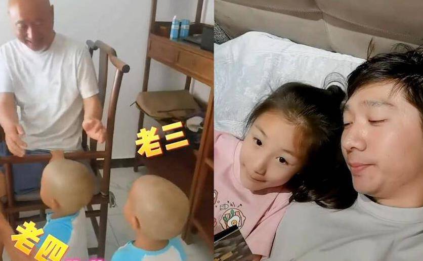 要知道,陈大愚从小就被陈佩斯老师严厉的管教,或许他看到父亲和女儿在