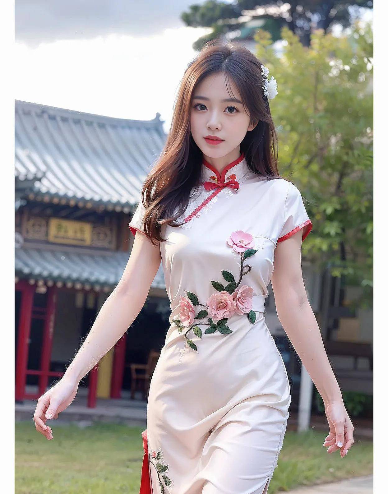 旗袍小姐姐_气质_进行_的设计