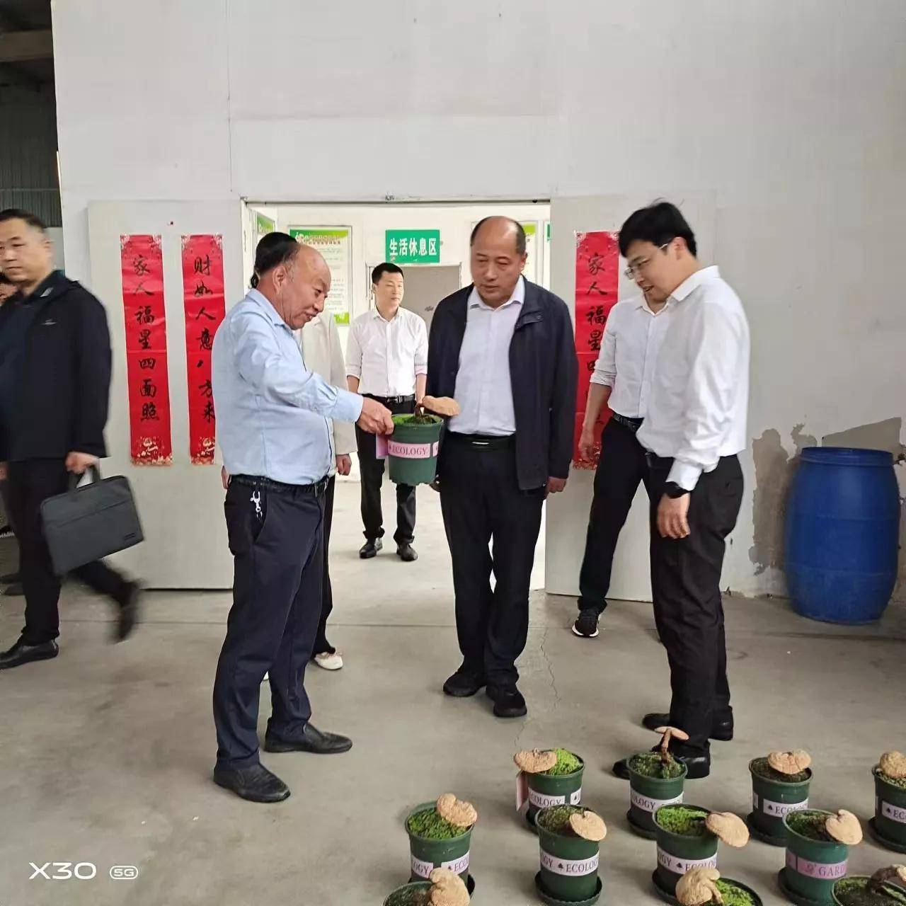 合肥市残联理事长张圣涛一行调研安徽天都公司扶残助残工作～～檀力