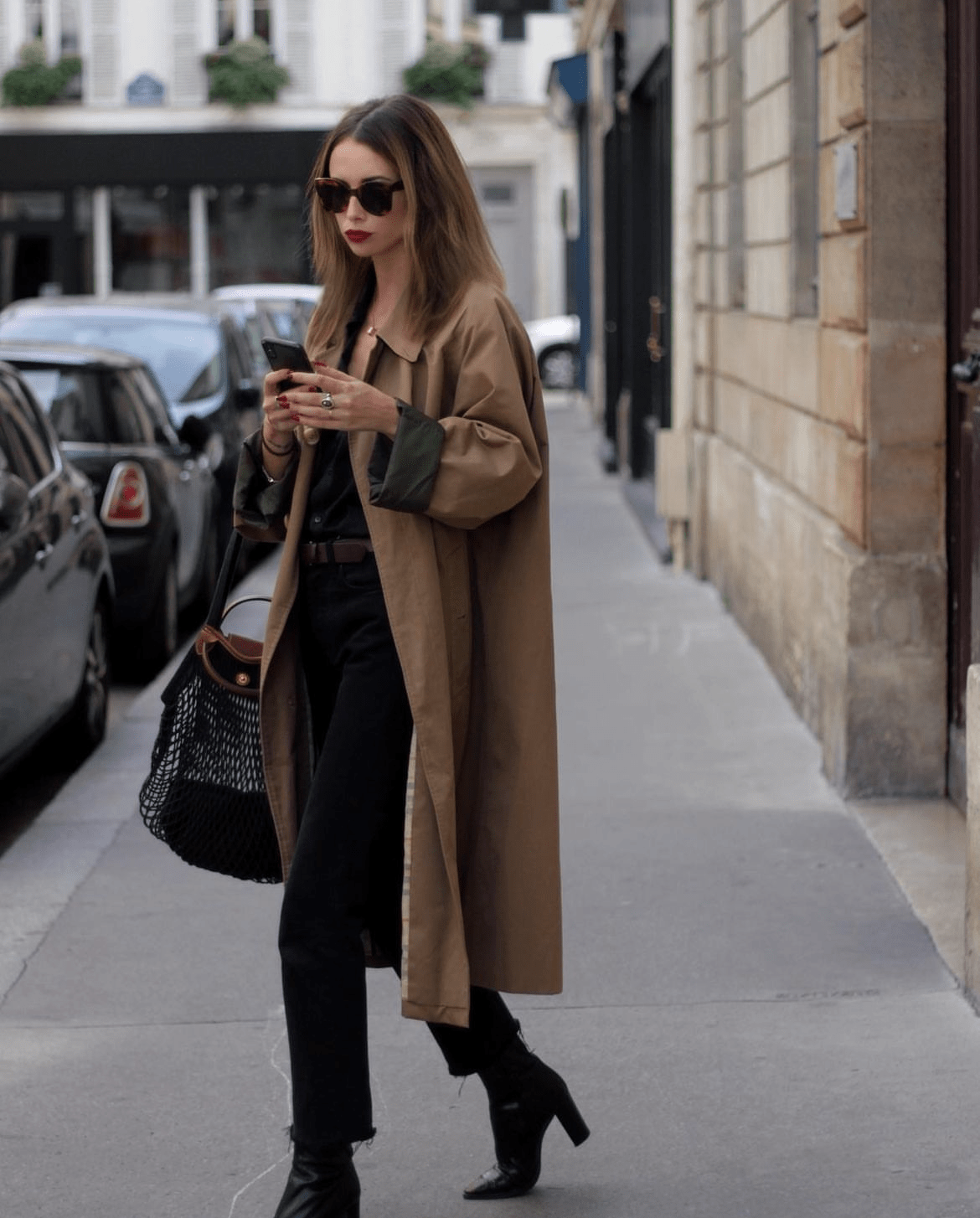 看这个国外女人的街拍,美极了_风格_黑色_法国