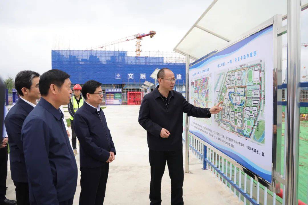 蔡松涛陈志伟到豫东南高新区调研项目建设_规划_发展_节点